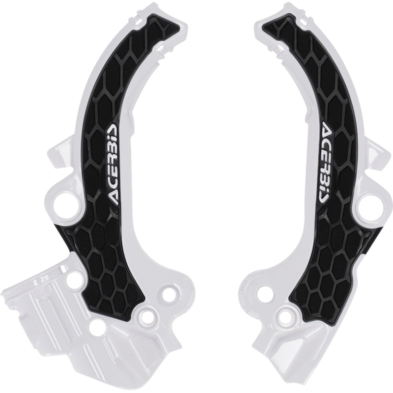 Acerbis X-Grip Frame Guards - Black/White - SX 65 2985891035