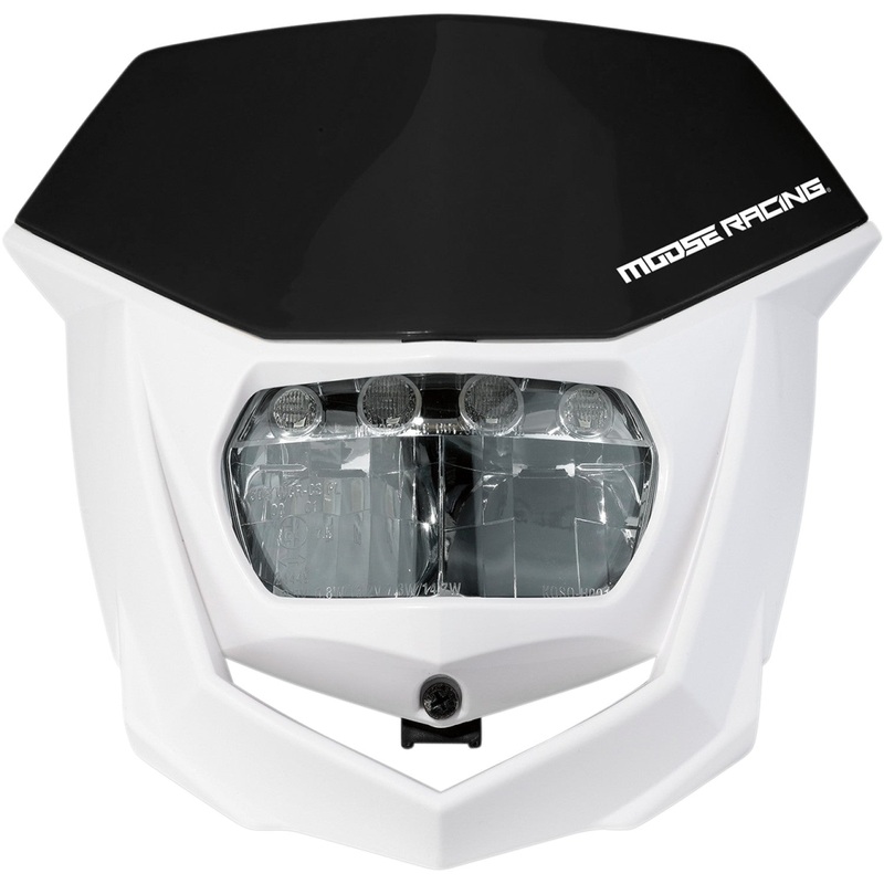 Moose Racing Halo LED Headlight - Black 8667100009