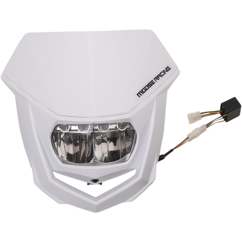Moose Racing Halo LED Headlight - White 8667100008