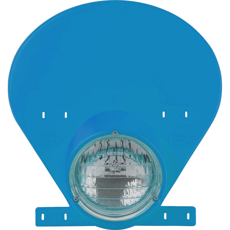 Polisport Halogen Headlight - Bultaco Blue 8667500002