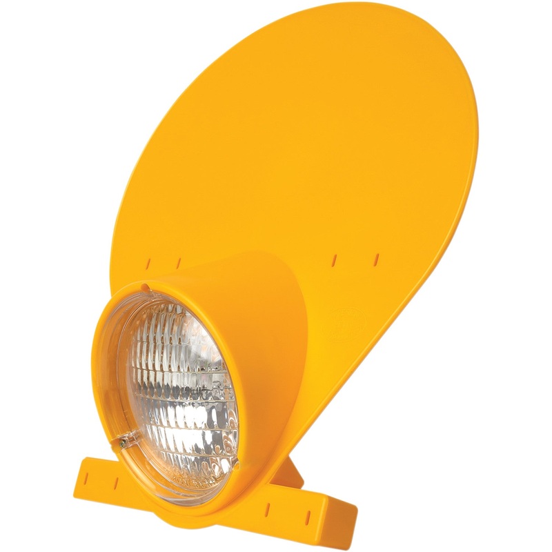 Polisport Halogen Headlight - Dark Yellow 8667500001