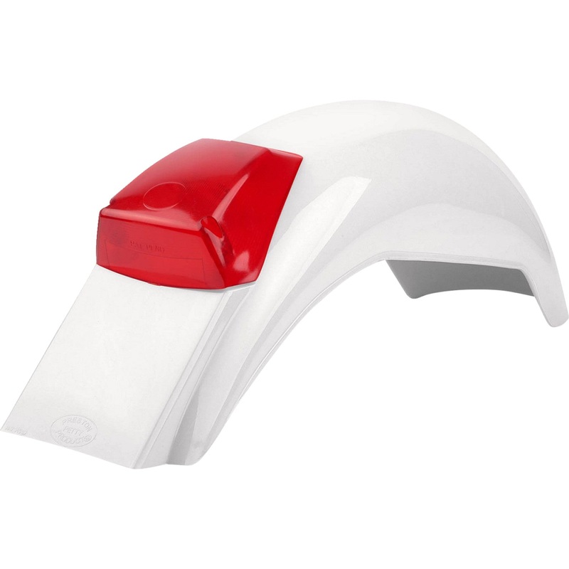 Polisport Fender - Rear - Enduro - White 8555700008