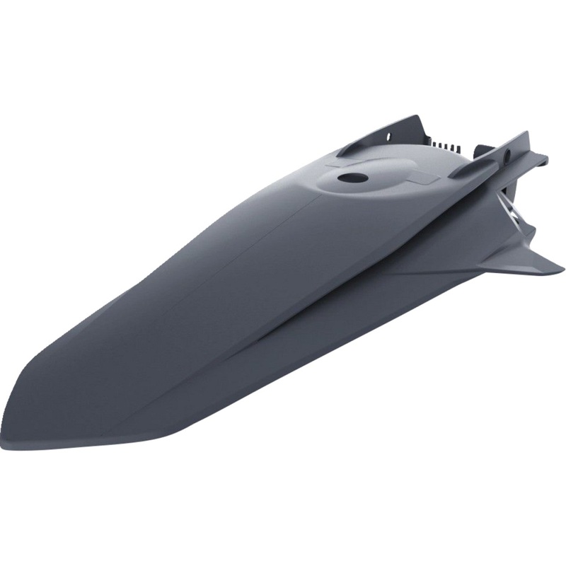 Polisport Fender - Rear - Gray - EXC/EXC-F | XC-W/XCF-W 8557000007