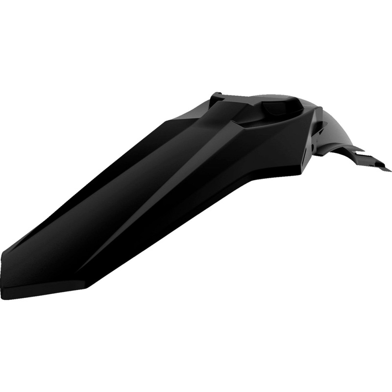 Polisport Fender - Rear - Restyle - Black - RM 125/250 8596200002