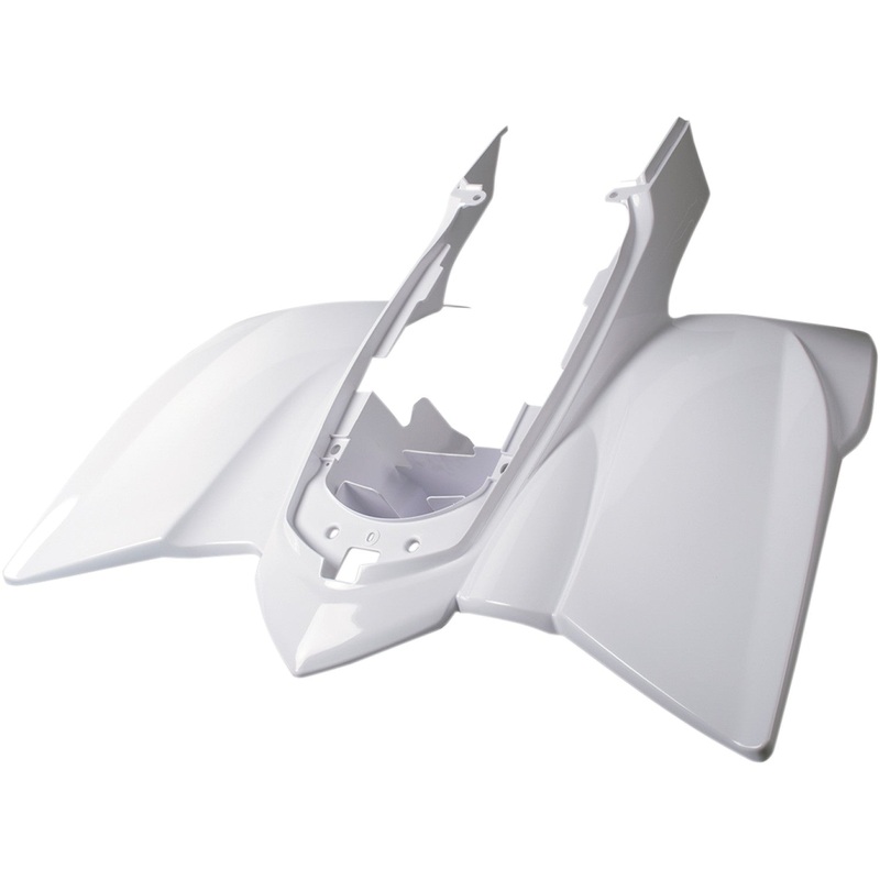 POLISPORT Fender - Rear - White - YFZ 450 8564100001