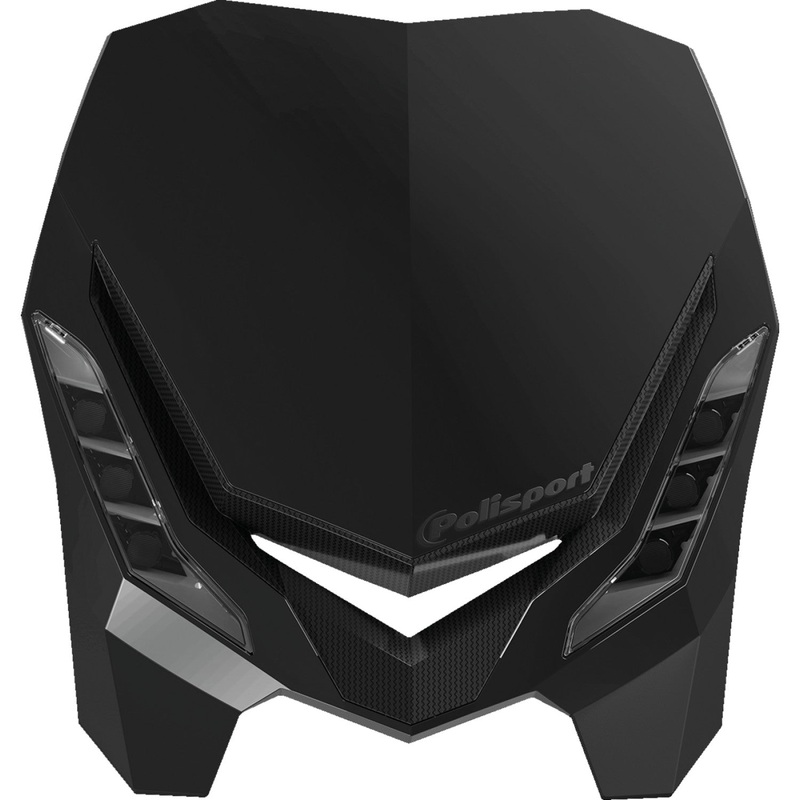 Polisport E-Blaze LED Headlight - Black 8670800002
