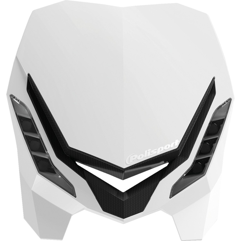 Polisport E-Blaze LED Headlight - White/Black 8670800001