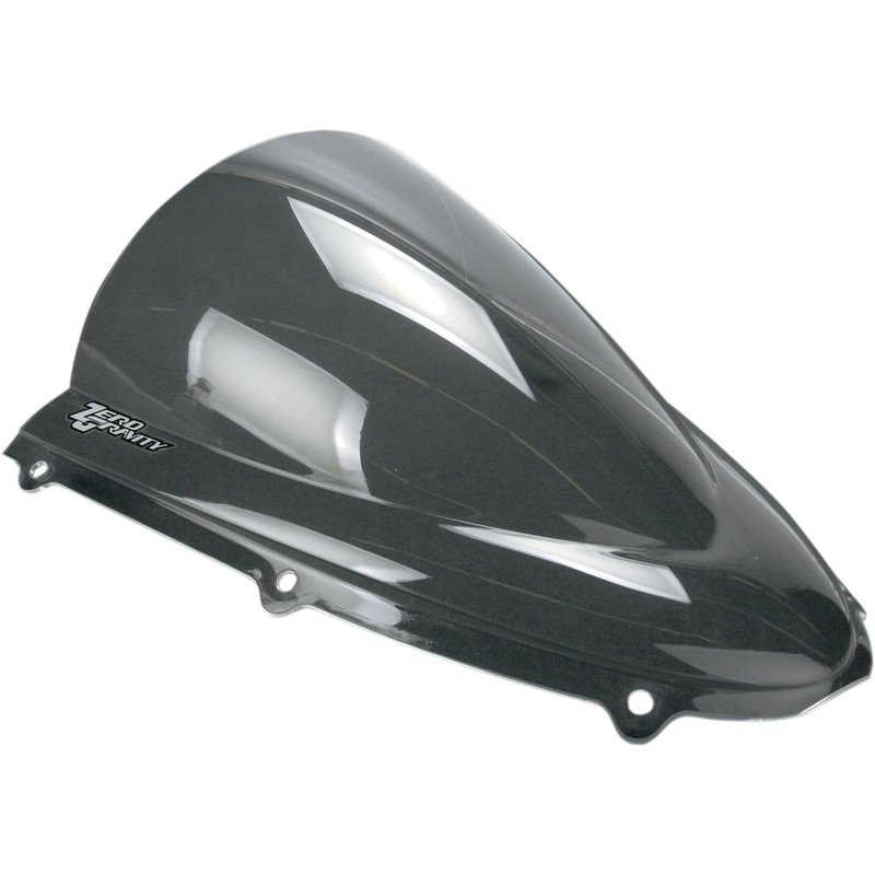 Zero Gravity Double Bubble Windscreen - Clear - ZX6R/RR 16-246M-01