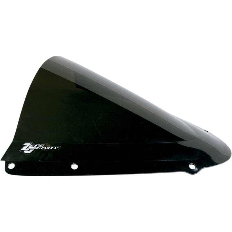Zero Gravity Double Bubble Windscreen - Dark Smoke - GSXR1 16-109M-19