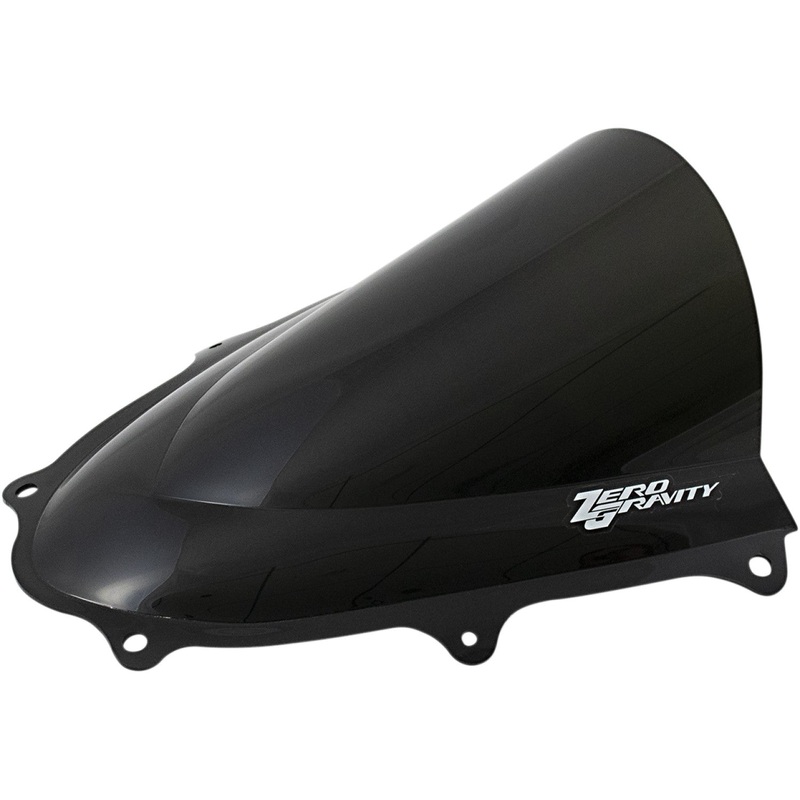 Zero Gravity Double Bubble Windscreen - Dark Smoke - GSXR1000 16-115-19