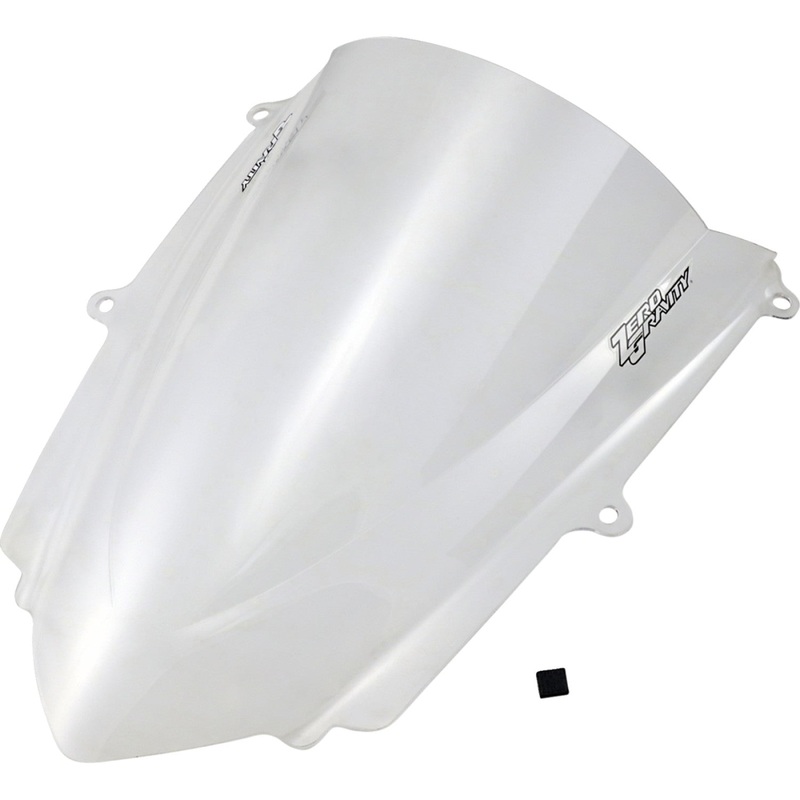 Zero Gravity Double Bubble Windscreen - Clear - 675 16-914-01