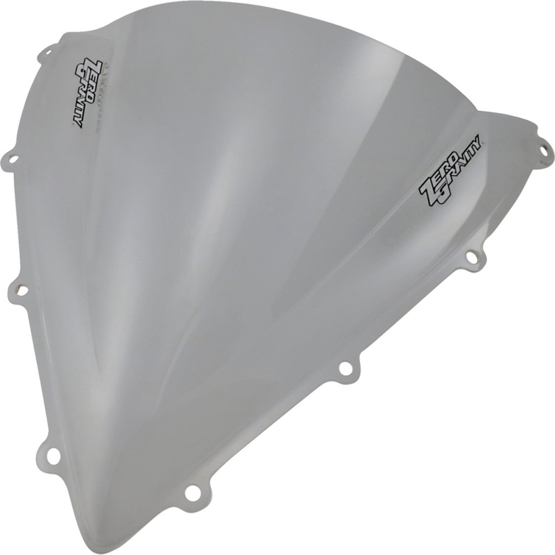 Zero Gravity Double Bubble Windscreen - Clear - F3 16-763-01