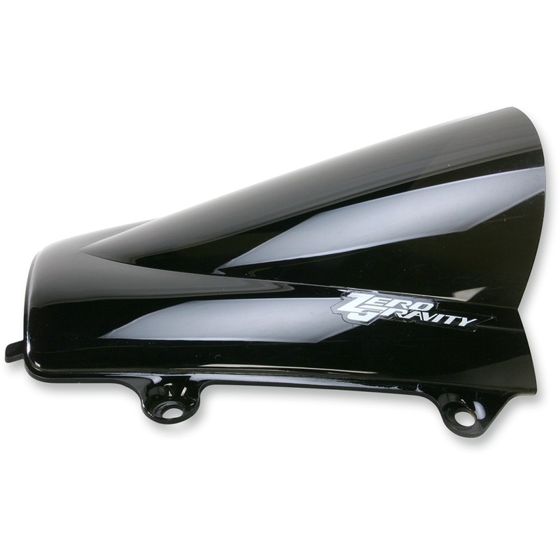 Zero Gravity Double Bubble Windscreen - Dark Smoke - 600RR 16-408-19