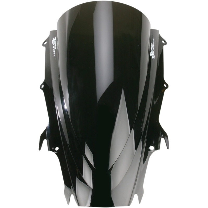 Zero Gravity Double Bubble Windscreen - Dark Smoke - 675 16-912-19
