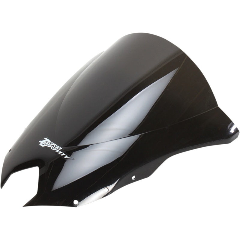 Zero Gravity Double Bubble Windscreen - Dark Smoke - FZ6R 16-523-19