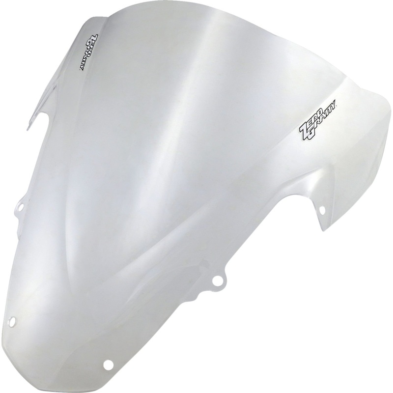 Zero Gravity Double Bubble Windscreen - Clear - GSXR1 16-107-01