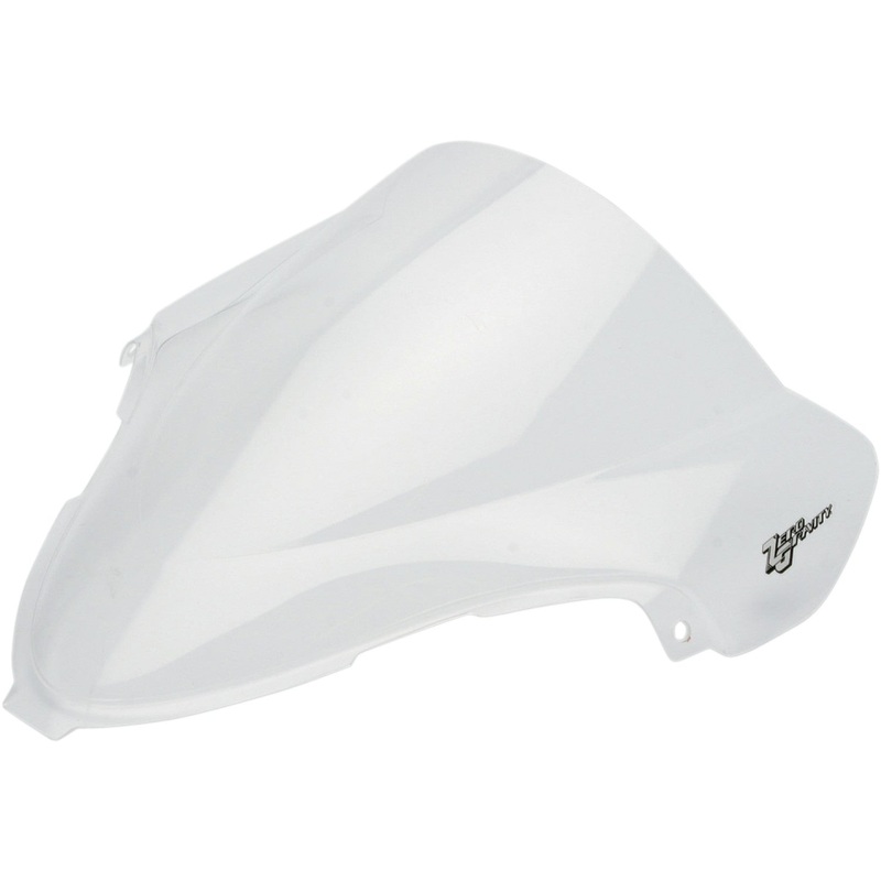 Zero Gravity Double Bubble Windscreen - Clear - GSXR13 16-133-01