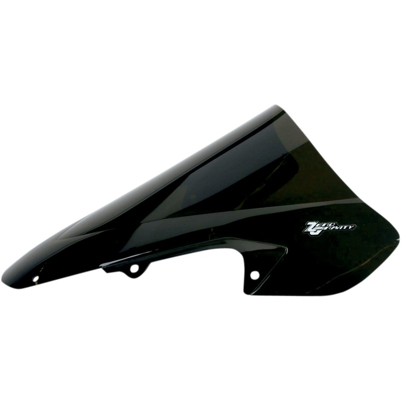 Zero Gravity Double Bubble Windscreen - Dark Smoke - GSXR1 16-107-19