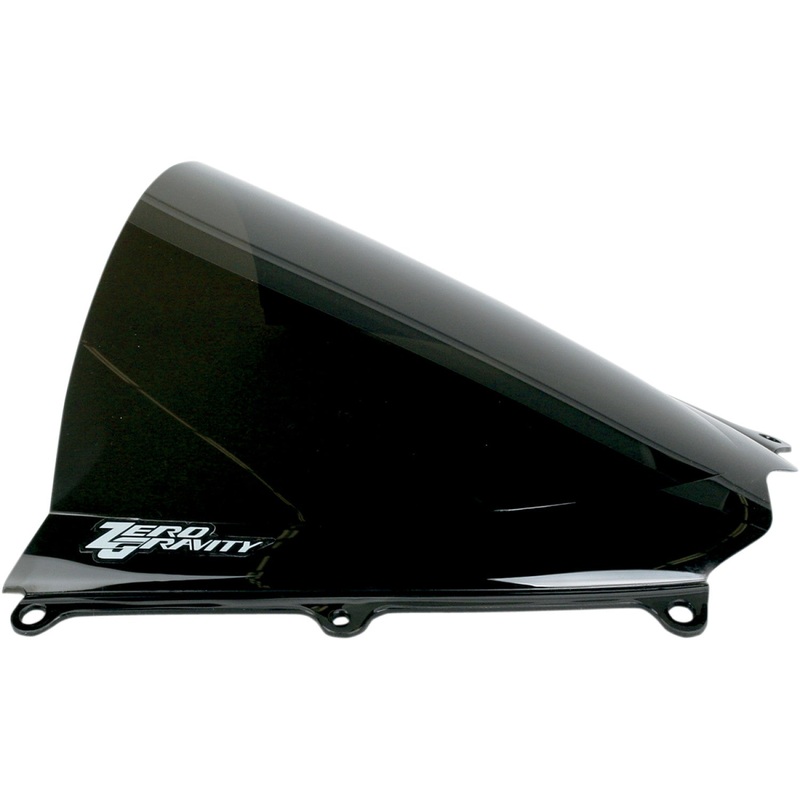 Zero Gravity Double Bubble Windscreen - Dark Smoke - GSXR1 16-111-19