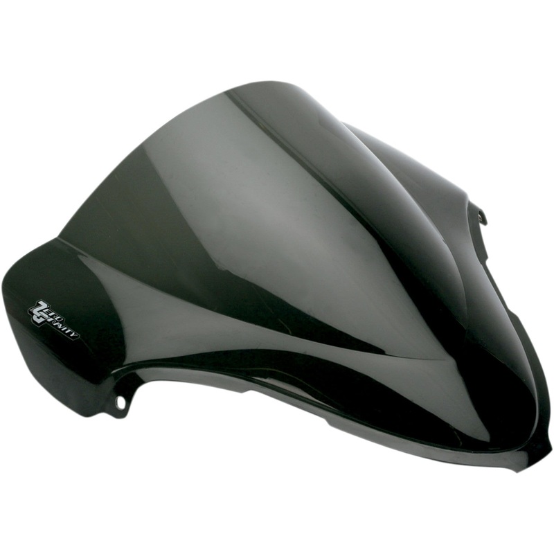 Zero Gravity Double Bubble Windscreen - Dark Smoke - GSXR13 16-133-19