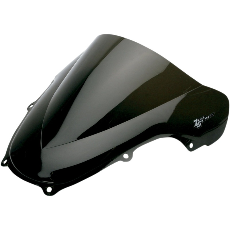 Zero Gravity Double Bubble Windscreen - Dark Smoke - GSXR6/7/1 16-106-19