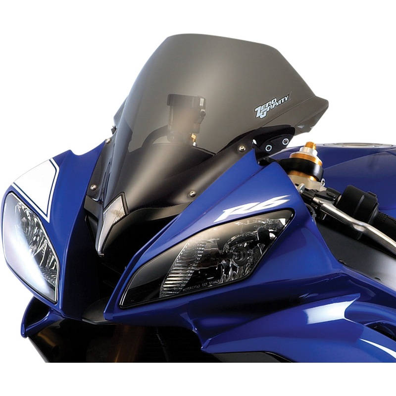 Zero Gravity Marc 1 Windscreen - Smoke - YZF-R6 25-580-02