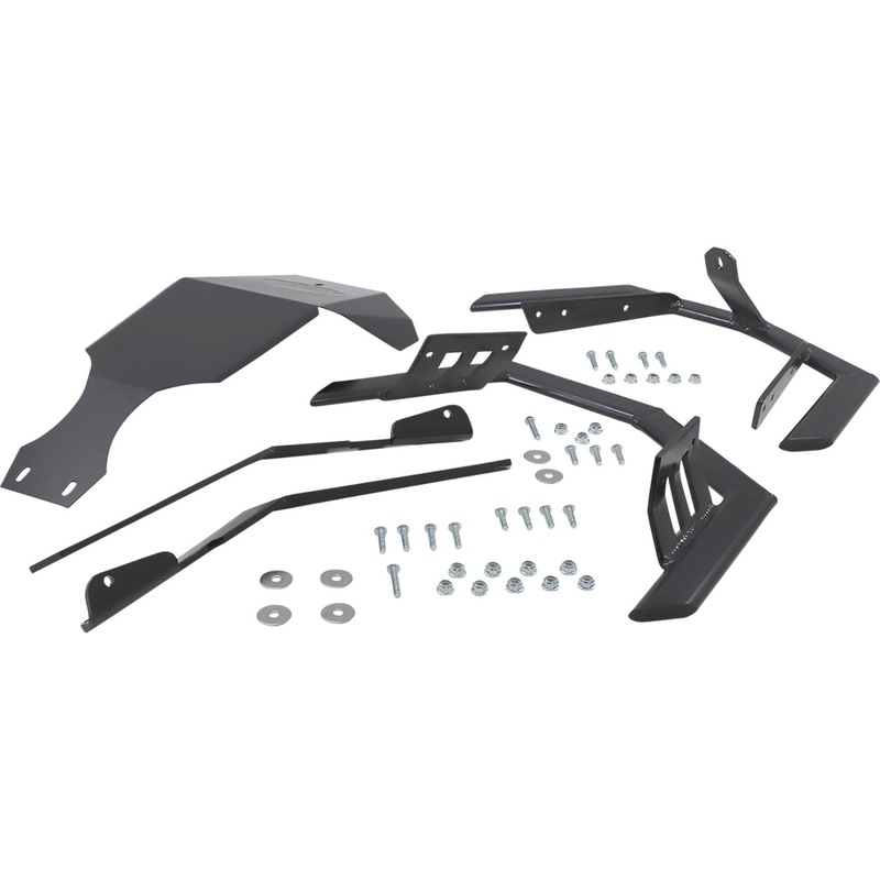 Straightline Performance Double Bar Front Bumper - Black - Polaris 182-110