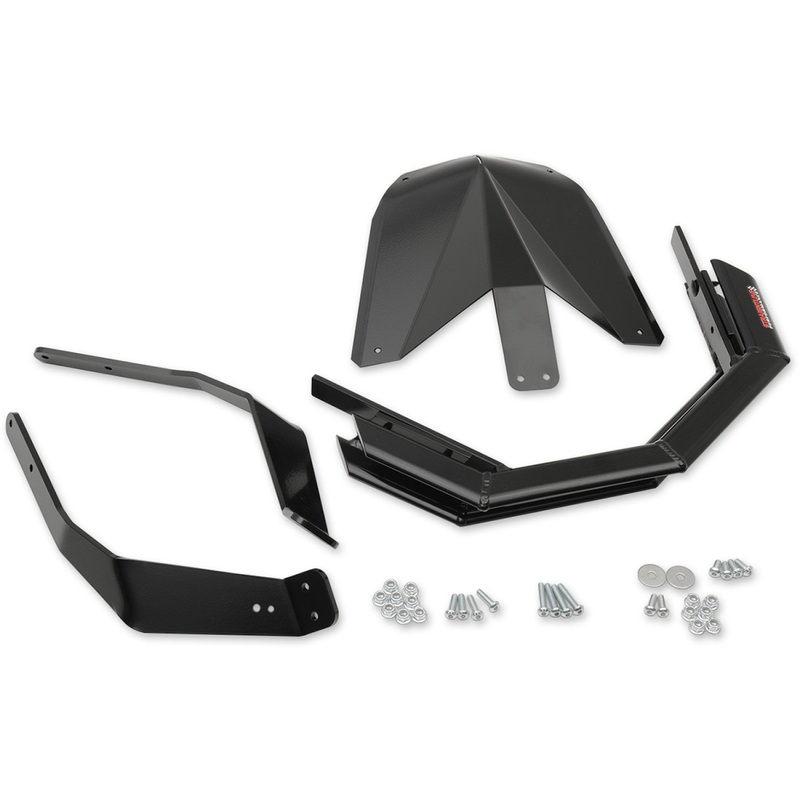 Straightline Performance Double Bar Front Bumper - Black - Ski-Doo 183-226