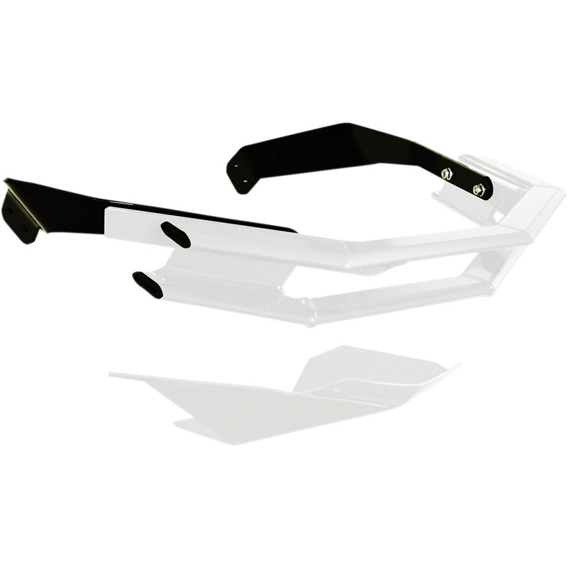 Straightline Performance Double Bar Front Bumper - White - Ski-Doo 183-226-WHITE