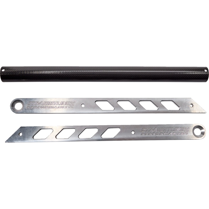 Straightline Performance Rear Bumper - Carbon Fiber/Aluminum - Ski-Doo 183-119