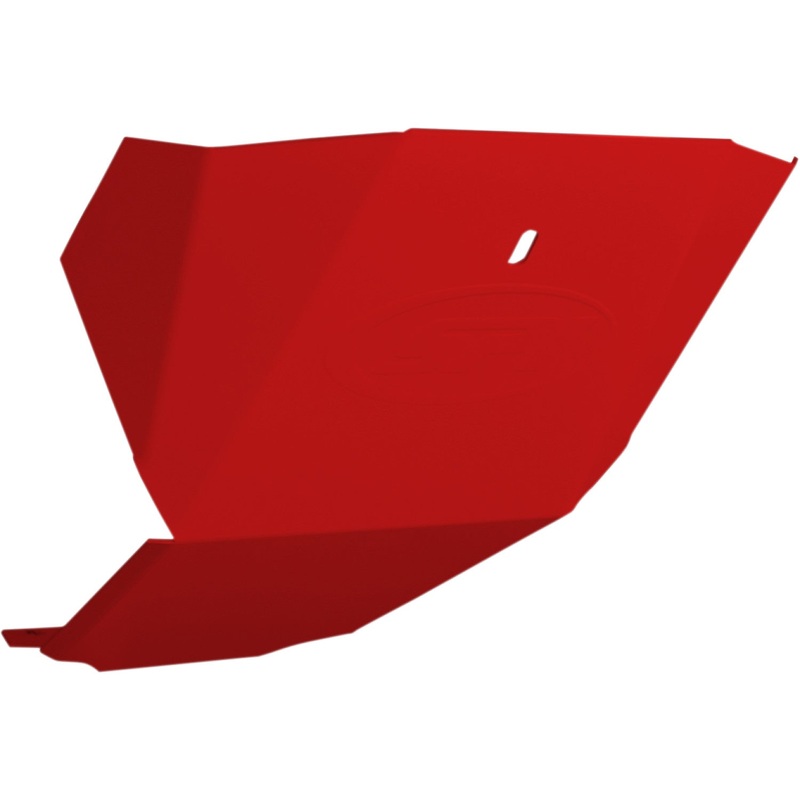 Straightline Performance Skid Plate - Red - Polaris 182-112-POLRED