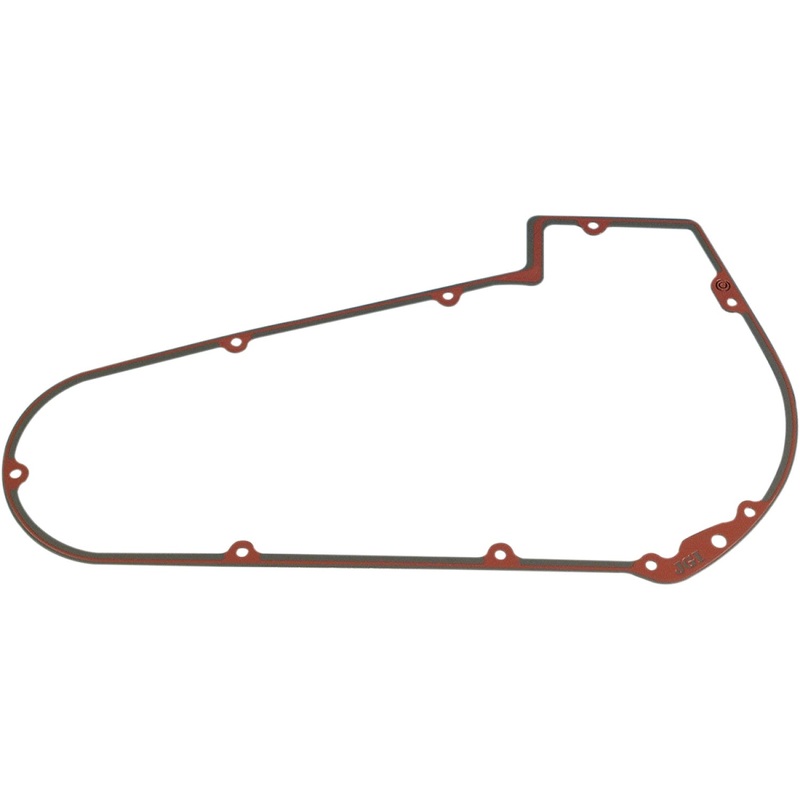 James Gasket Primary Cover Gasket - 9 Hole - Rigid Mount 0.062" paper with Silicone Bead - Big Twin JGI-60538-81-C