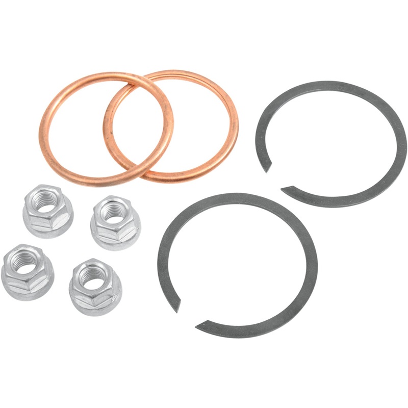 James Gasket Exhaust Port Graphite Gasket Kit - Big Twin/XL/EVO 65324-83-KCR2