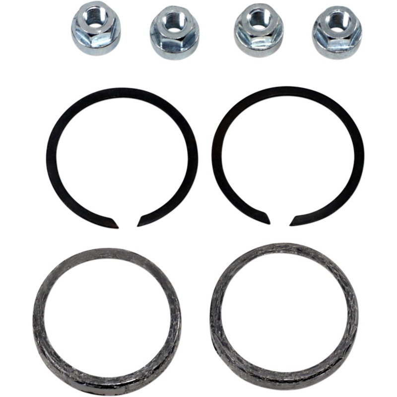 James Gasket Exhaust Port Graphite Gasket Kit - Big Twin/XL/EVO 65324-83-KWG2