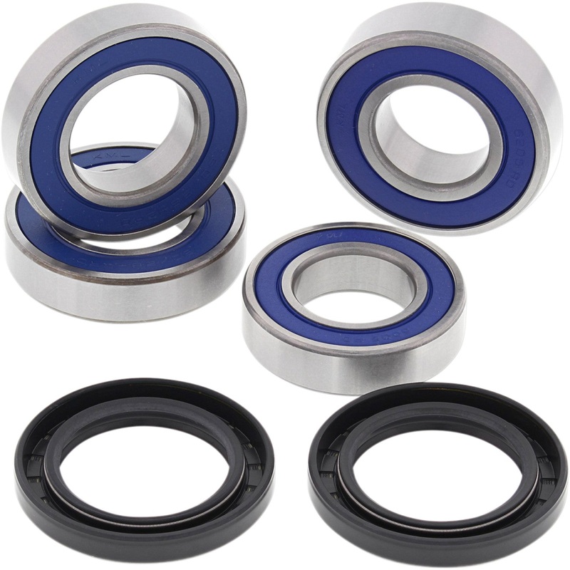 All Balls Wheel Bearing Kit - Rear - Honda 25-1563