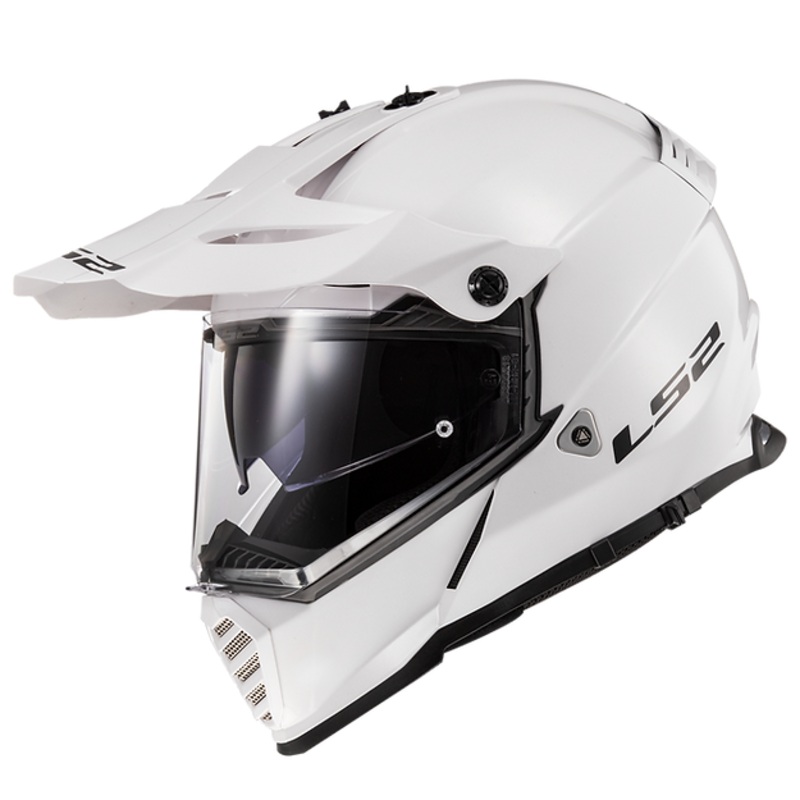 LS2 Blaze Full Face Solid WHT XXL