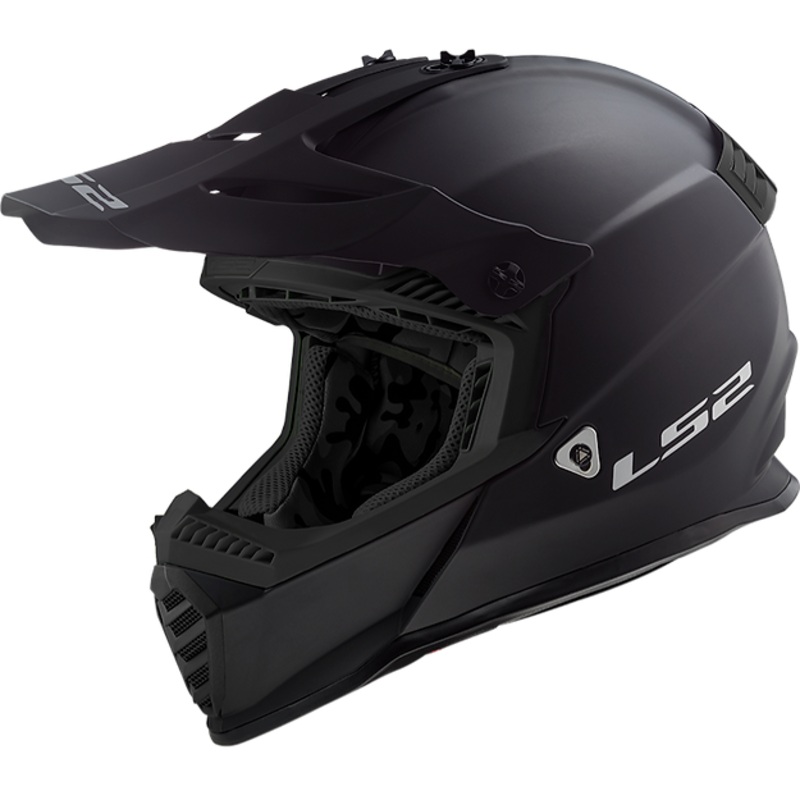 LS2 Gate Helmet Solid Matte Black Large