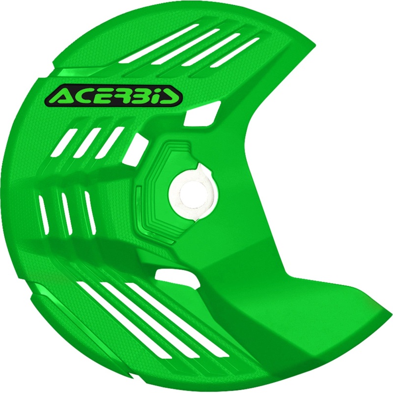 Acerbis Disc Cover - Linear - Green - Honda | Kawasaki | Sherco | Yamaha 2985050006