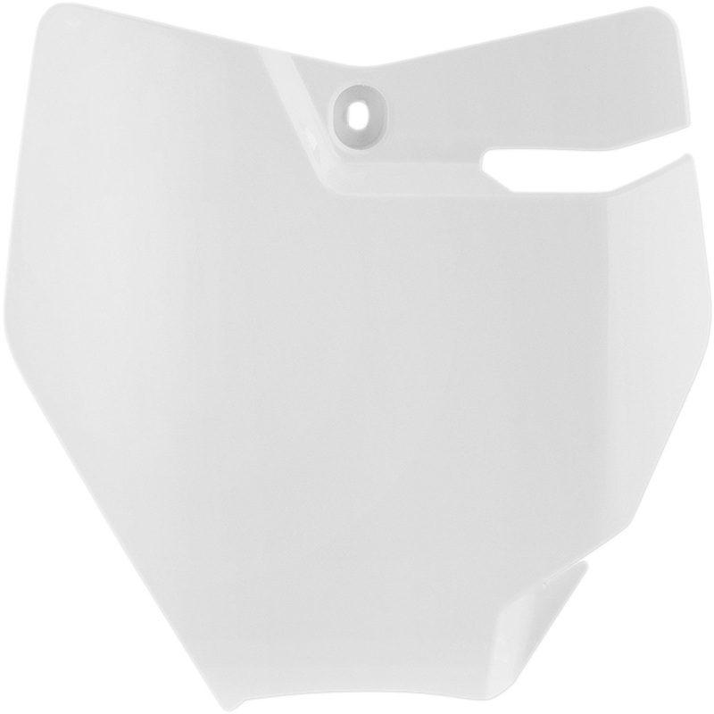 Acerbis Front Number Plate - '20 White 2449406811