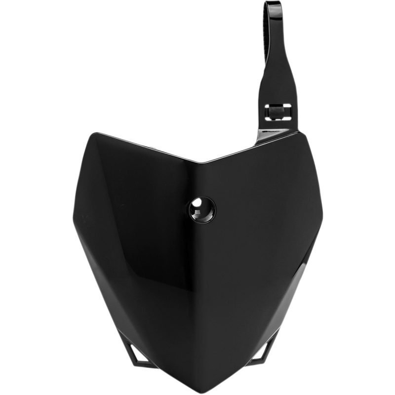 Acerbis Front Number Plate - Black 2780400001