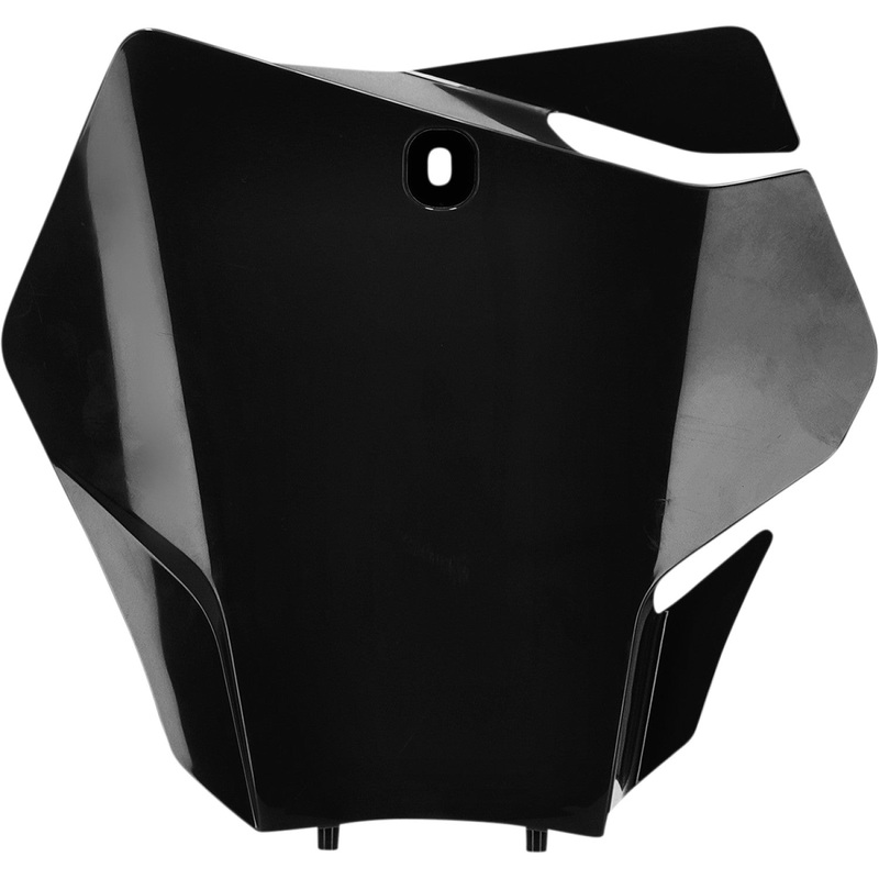 Acerbis Front Number Plate - Black 2872760001