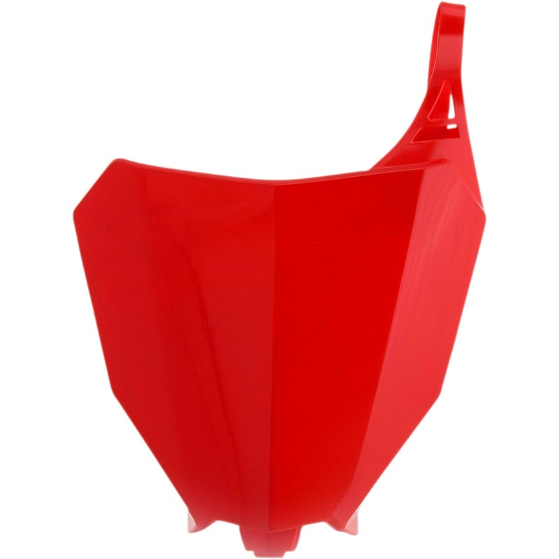 Acerbis Front Number Plate - '00 CR Red 2630680227