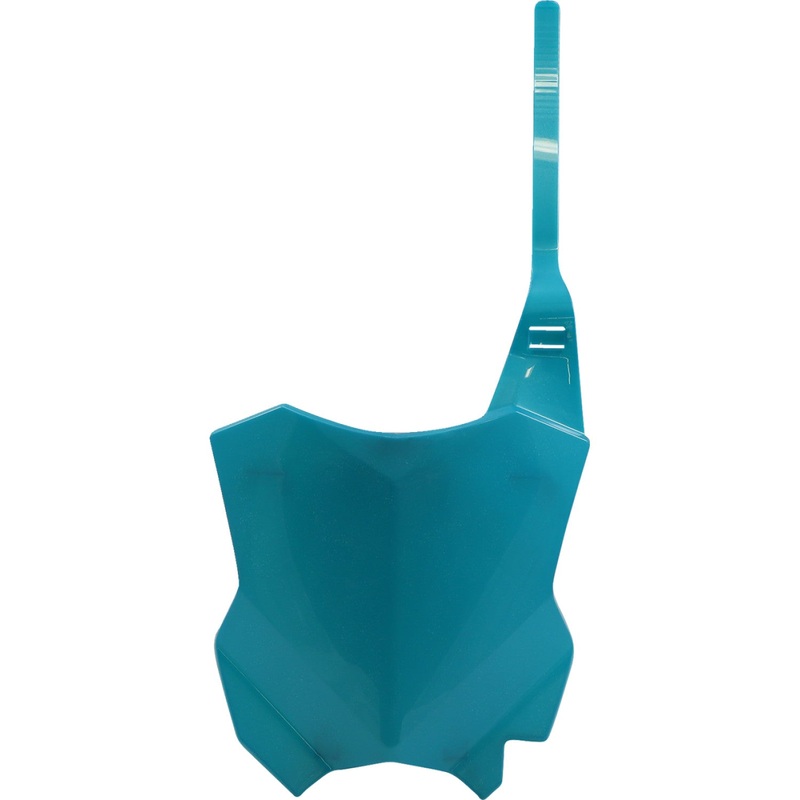 Acerbis Front Number Plate - Teal 2449397441