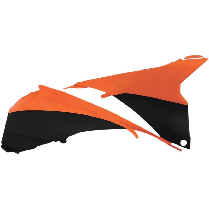 Acerbis Airbox Cover - Orange/Black 2314295225