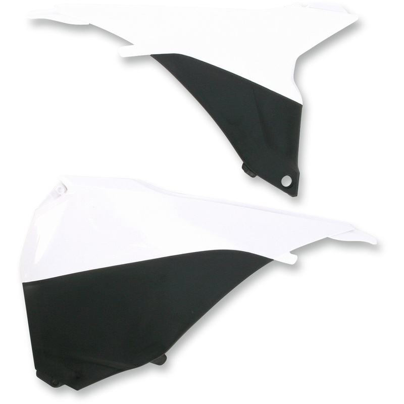 Acerbis Airbox Cover - White/Black 2314290002