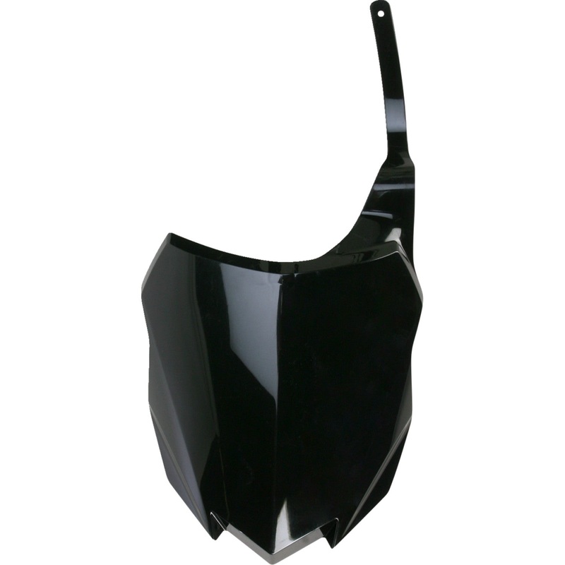 Acerbis Front Number Plate - Black 2314150001