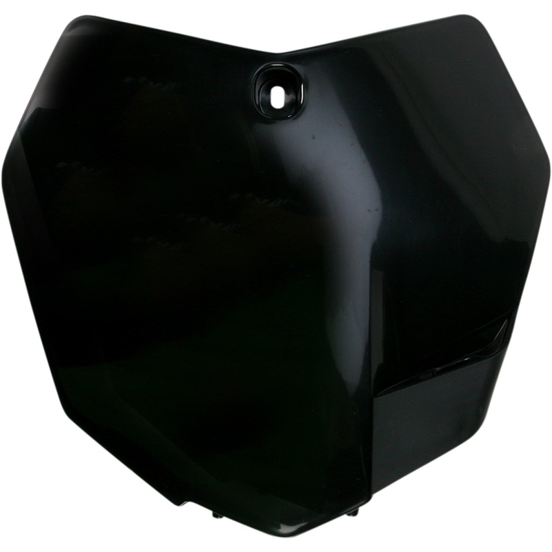 Acerbis Front Number Plate - Black 2314230001