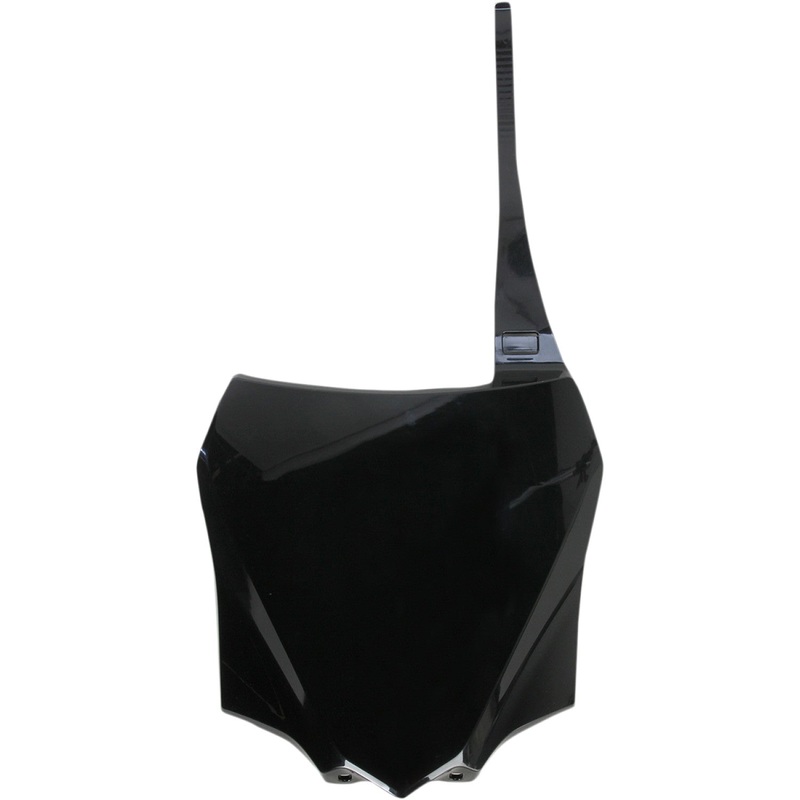 Acerbis Front Number Plate - Black 2374050001