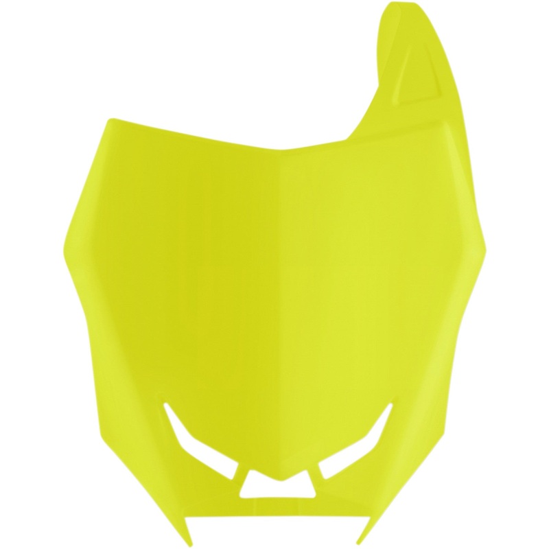 Acerbis Front Number Plate - Fluorescent Yellow 2686484310