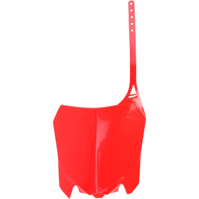 Acerbis Front Number Plate - Red 2314360227